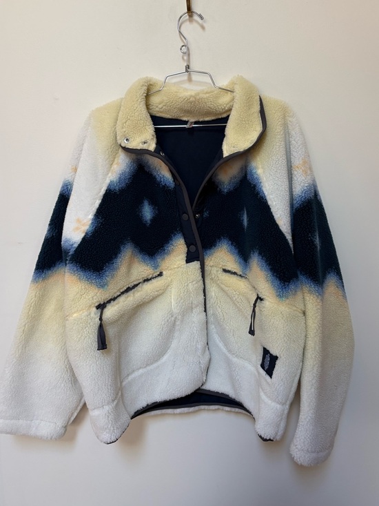 NWOT Free People FP Movement Hit The Slopes Fleece Printed Jacket Size Large - Picture 2 of 13
